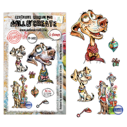 Aall & Create leimasin Merry Woofmas