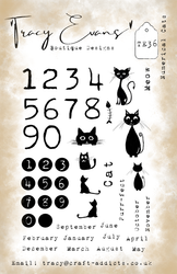 Tracy Evans leimasin Numerical Cats