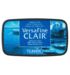 Tsukineko VersaFine Clair -mustetyyny, sävy Adriatic Sea