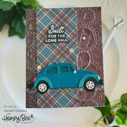 Honey Bee Stamps stanssi Lovely Layers: Vintage Bug