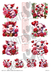 Käsitellen korttikuvat Possut