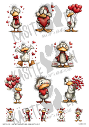 Käsitellen korttikuvat Linnut