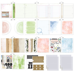 49 and Market Foundations Binder The Flower Emporium -kansio