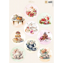 Marianne Design korttikuvat Teatime
