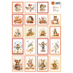 Marianne Design korttikuvat Autumn Stamps