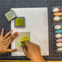 Waffle Flower Media Mat -alusta 9