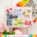 Waffle Flower sapluuna Postage Collage Coloring