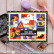 Waffle Flower sapluuna Postage Collage Spooktacular