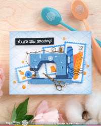 Waffle Flower stanssi Sew Fun