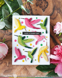 Waffle Flower stanssi Hummingbirds