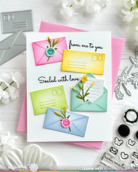 Waffle Flower stanssi Envelope