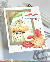 Waffle Flower stanssi Nesting Postage Collage Blocks