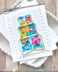 Waffle Flower sapluuna Open Book Trio