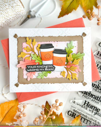 Waffle Flower stanssi Fringe Frames