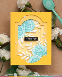 Waffle Flower stanssi Nesting Piercing Classic Labels