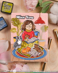 Waffle Flower sapluuna Simple Joy