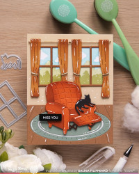 Waffle Flower stanssi Cozy Spot