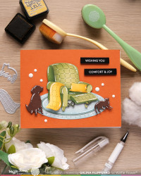 Waffle Flower sapluuna Cozy Spot