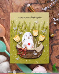 Waffle Flower stanssi Tall Grass