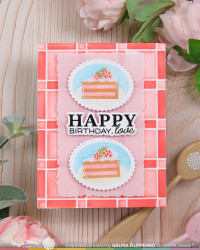 Waffle Flower sapluuna Picnic Plaid 