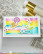 Waffle Flower sapluuna Postage Collage Mini Slimline Inner Blocks