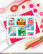 Waffle Flower sapluuna Postage Collage Mom