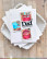 Waffle Flower sapluuna Postage Collage Dad