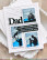 Waffle Flower leimasin Postage Collage Dad Silhouettes