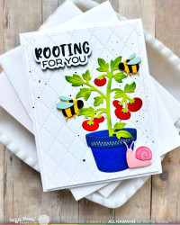 Waffle Flower stanssi Postage Collage Gardening Add-ons