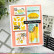 Waffle Flower sapluuna Postage Collage Fall