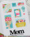 Waffle Flower sapluuna Postage Collage Mom