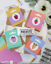 Waffle Flower stanssi Seed Packet