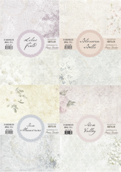 PaperGarden paperipakkaukset Whispering Gardens, 4 kpl
