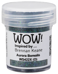 Wow! Embossing Glitters -kohojauhe, sävy Aurora Borealis by Brennan Keane (X,O)
