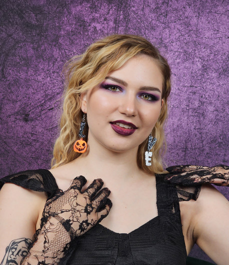 Spooky LO-VE -musta glitter- 