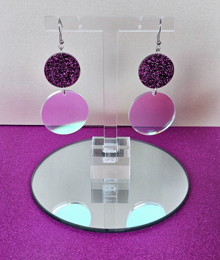 Kristalliyö -violetti/hologrammi-