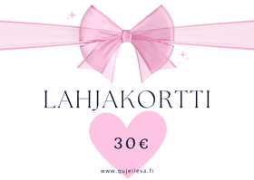 Lahjakortti verkkokauppaan 30€