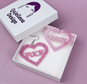 FUCK sydän -vaaleanpunainen-