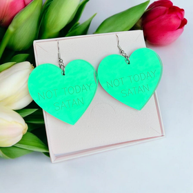 Not Today Satan -vihreä-