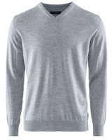 Wilton Merino V-neck, Lt.Grey