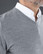 Wilton Merino V-neck, Lt.Grey