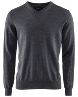 Wilton Merino V-neck, Dk.Grey