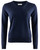 W's Wilton Merino V-neck, Navy