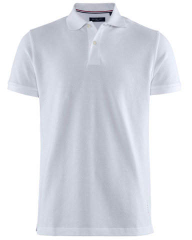 Camden Stretch Polo, White