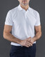 Camden Stretch Polo, White