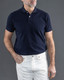 Camden Stretch Polo, Navy