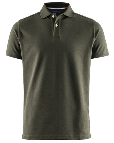 Camden Stretch Polo, Army Green