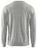 Brockton Crew -puuvillaneule, Light Grey Melange