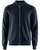Brockton Cotton Fullzip Cardigan, Navy