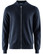 Brockton Cotton Fullzip Cardigan, Navy